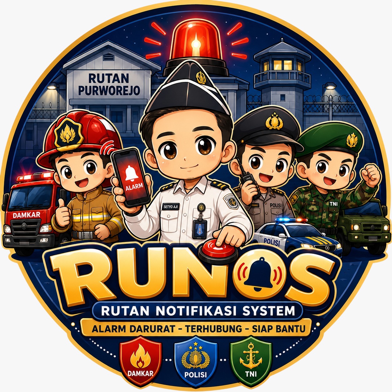 RUNOS (RUTAN NOTIFIKASI SISTEM)