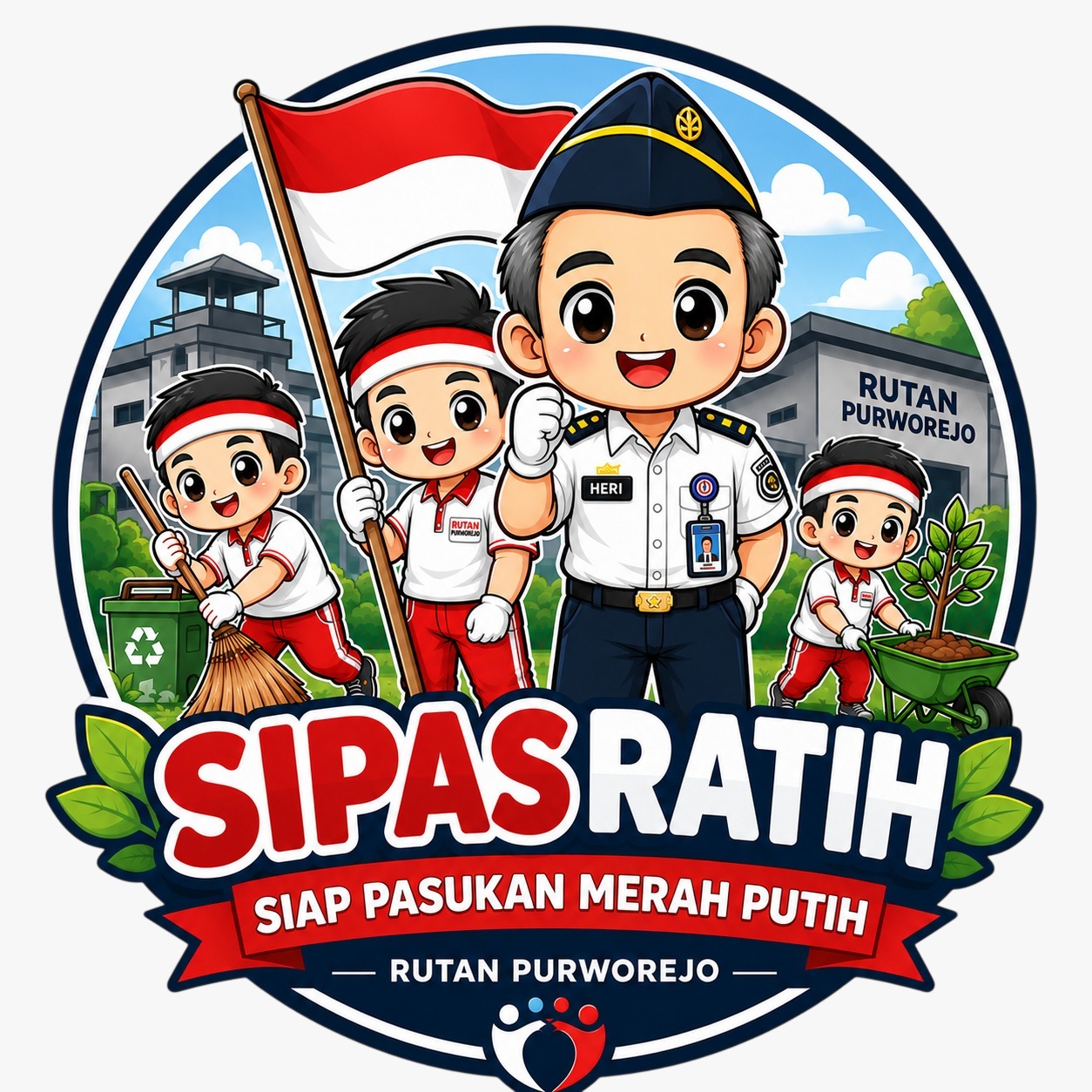 SIPASRATIH (SIAP PASUKAN MERAH PUTIH)