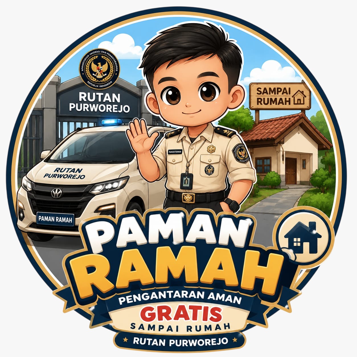 PAMAN RAMAH (PENGANTARAN AMAN GRATIS SAMPAI RUMAH)