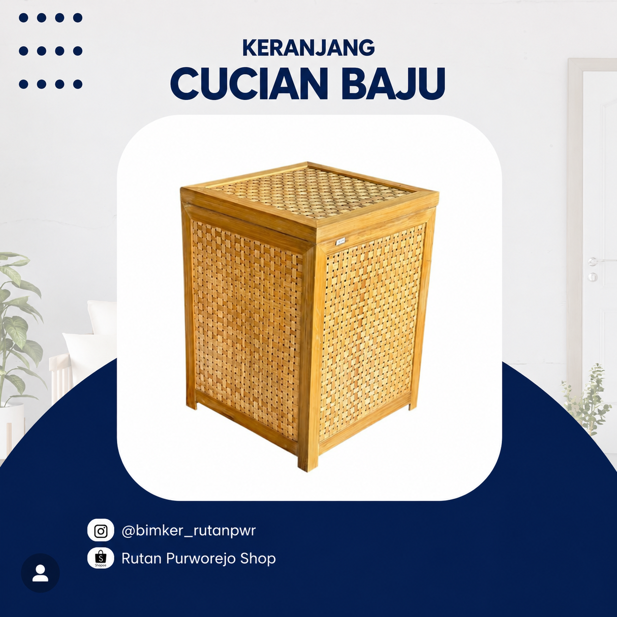 KERANJANG CUCI BAJU