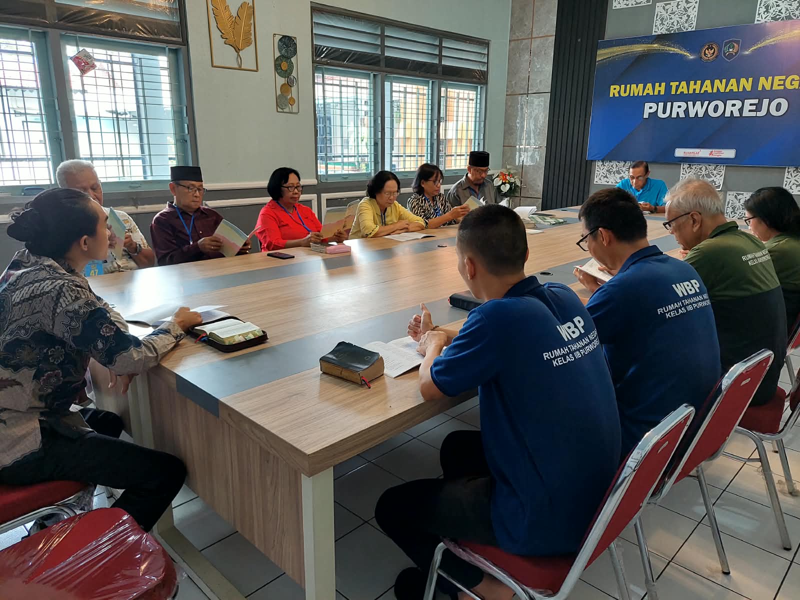 Perkuat Spiritualitas, WBP Kristen Rutan Purworejo Jalani Ibadah Kebaktian