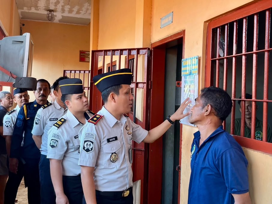 Monitoring Rutin, Karutan Pastikan Blok Hunian Kondusif