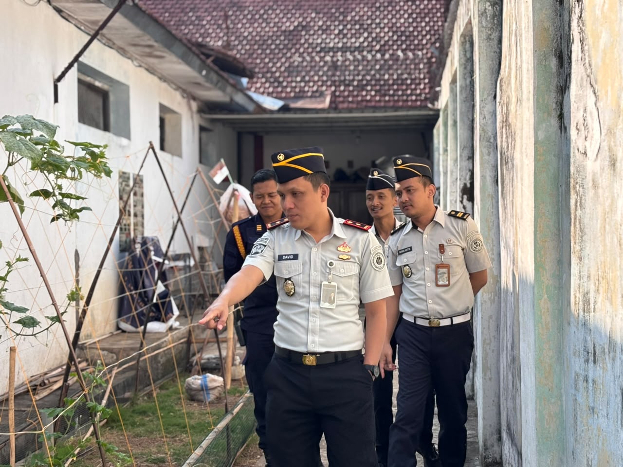 Karutan Bersama Jajaran KPR Monitoring Area Brandgang, Pastikan Keamanan dan Kebersihan Tetap Terjaga