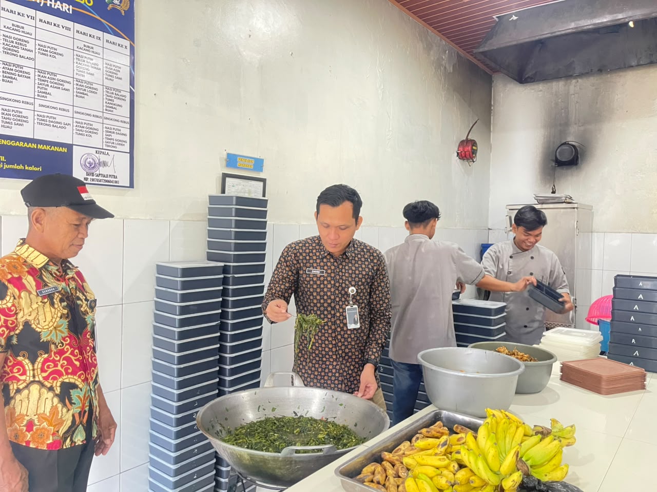 Karutan Purworejo Cek Makanan WBP, Pastikan Kualitas dan Kesesuaian Standar