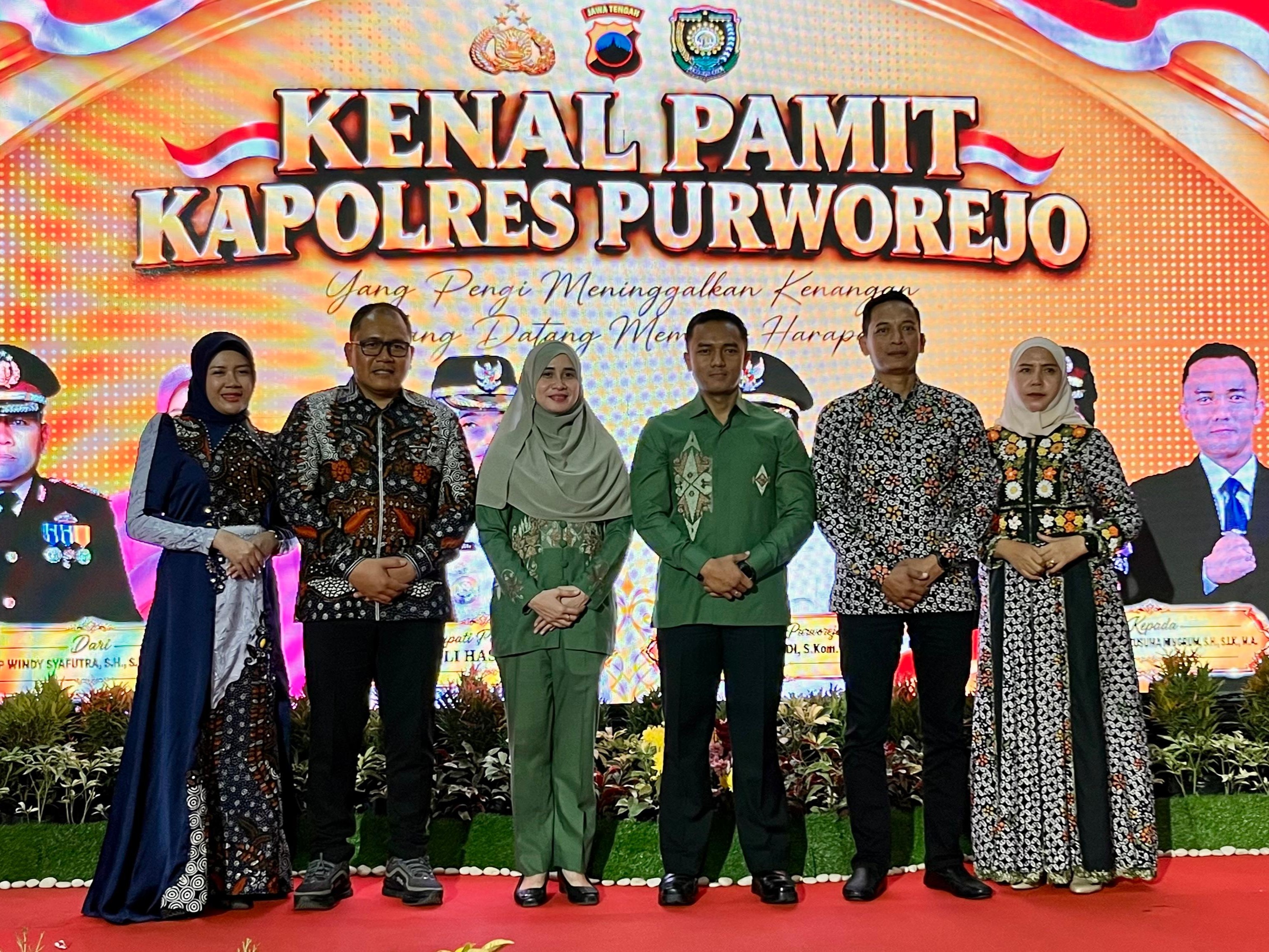 Karutan Purworejo Hadiri Pisah Sambut Kapolres Purworejo, Perkuat Sinergi Antarinstansi