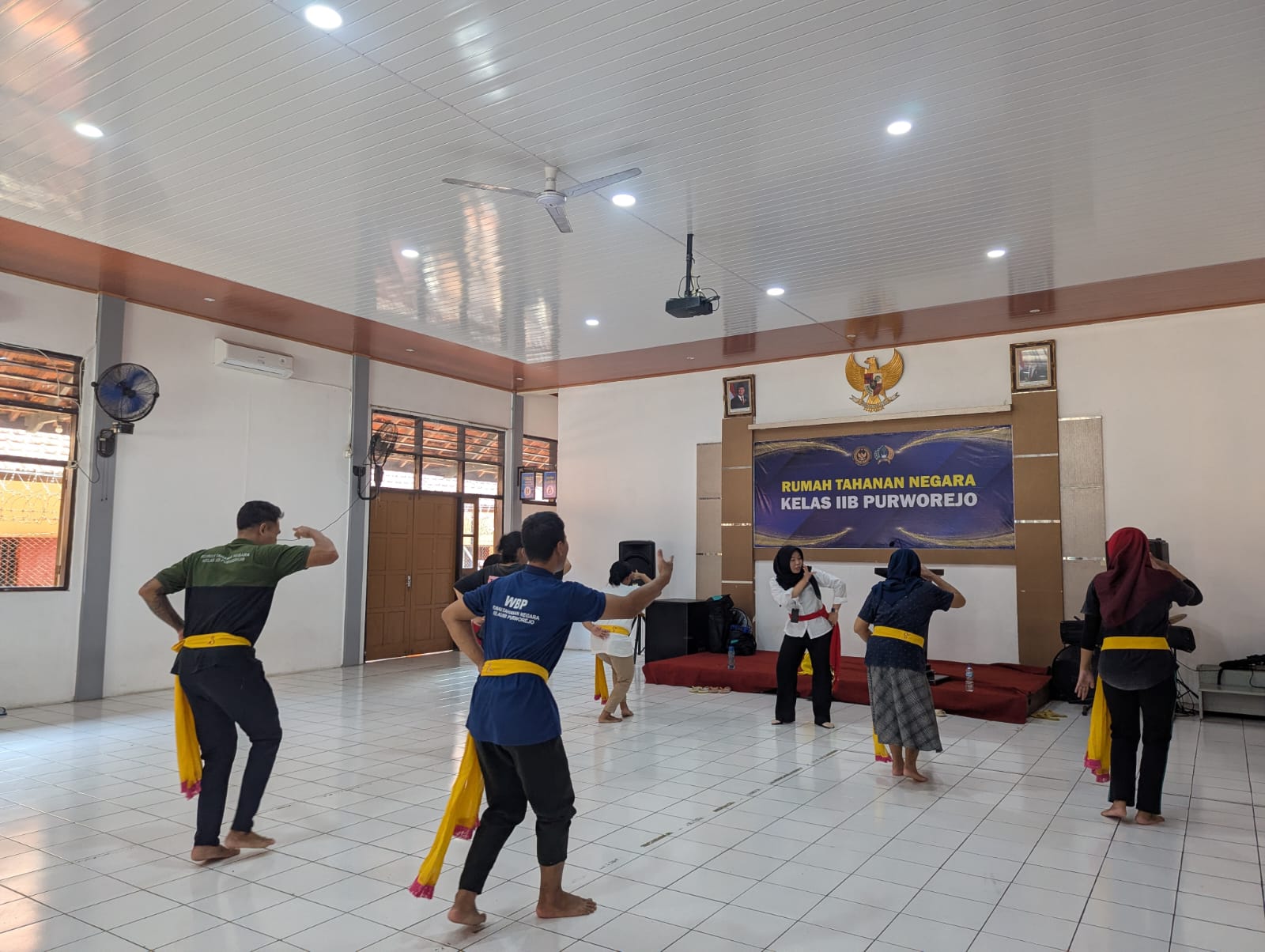 Kembangkan Potensi Kesenian, Rutan Purworejo Fasilitasi Pembinaan Seni Tari bagi WBP