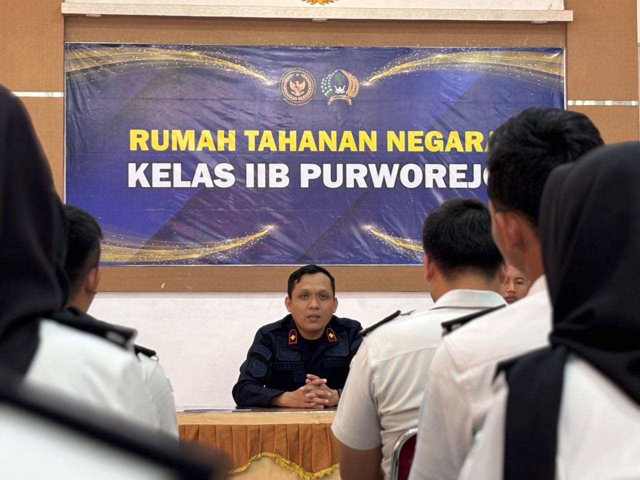 Tindak Lanjuti Arahan Menteri, Karutan Purworejo Tekankan Optimalisasi Pelayanan dan Integritas Petugas