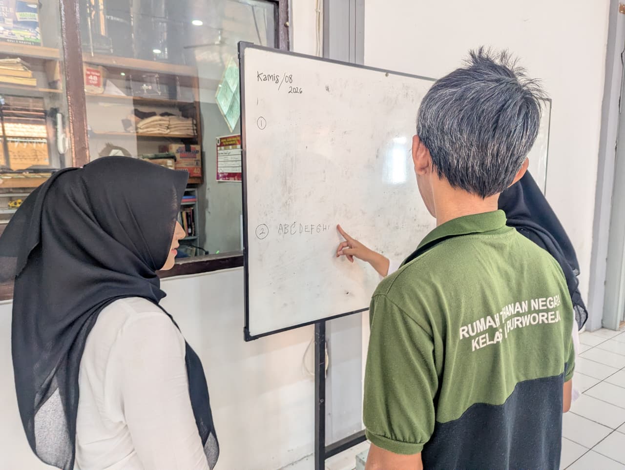 Bekali Keterampilan Dasar, WBP Rutan Purworejo Ikuti Pelatihan Membaca dan Menulis