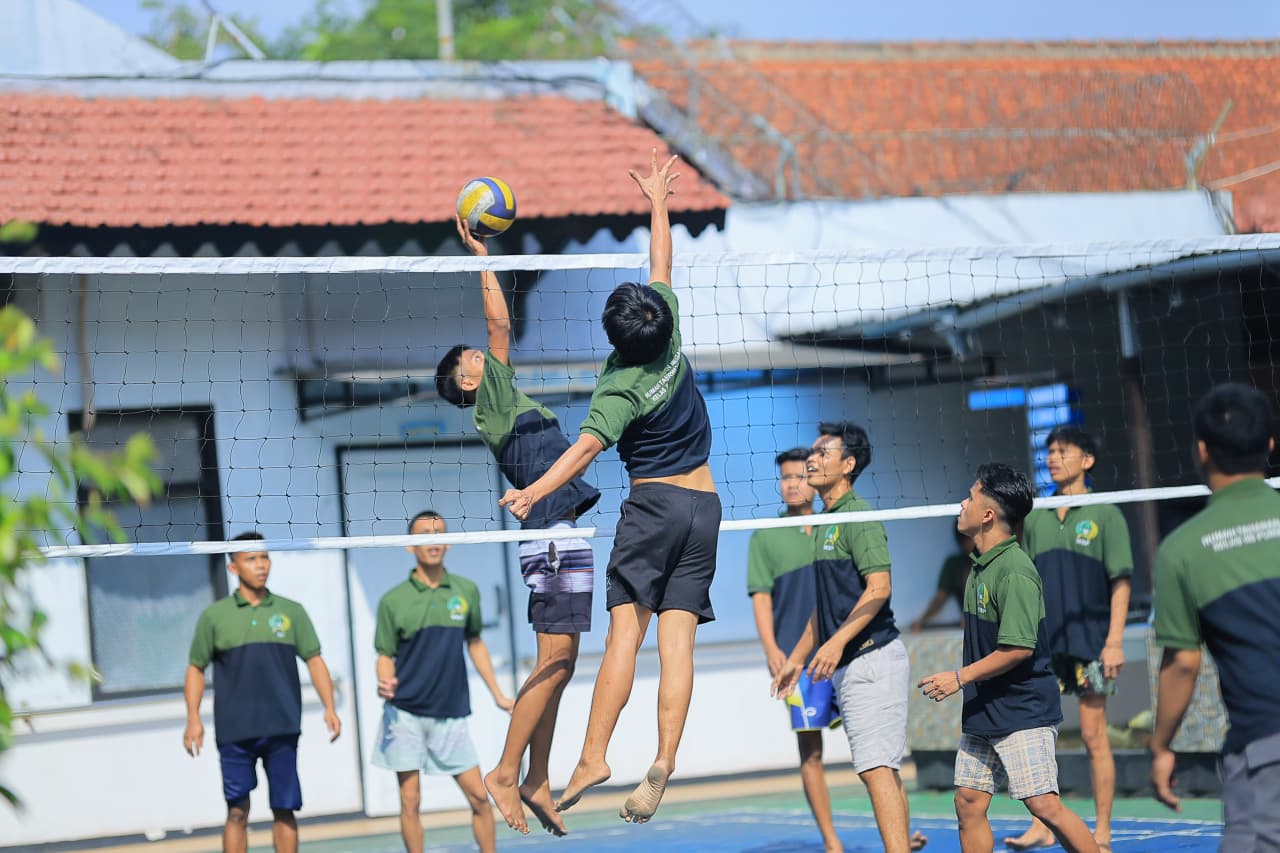 Semarakkan Kemerdekaan, WBP Rutan Purworejo Ikuti Lomba Olahraga dan Permainan Tradisional