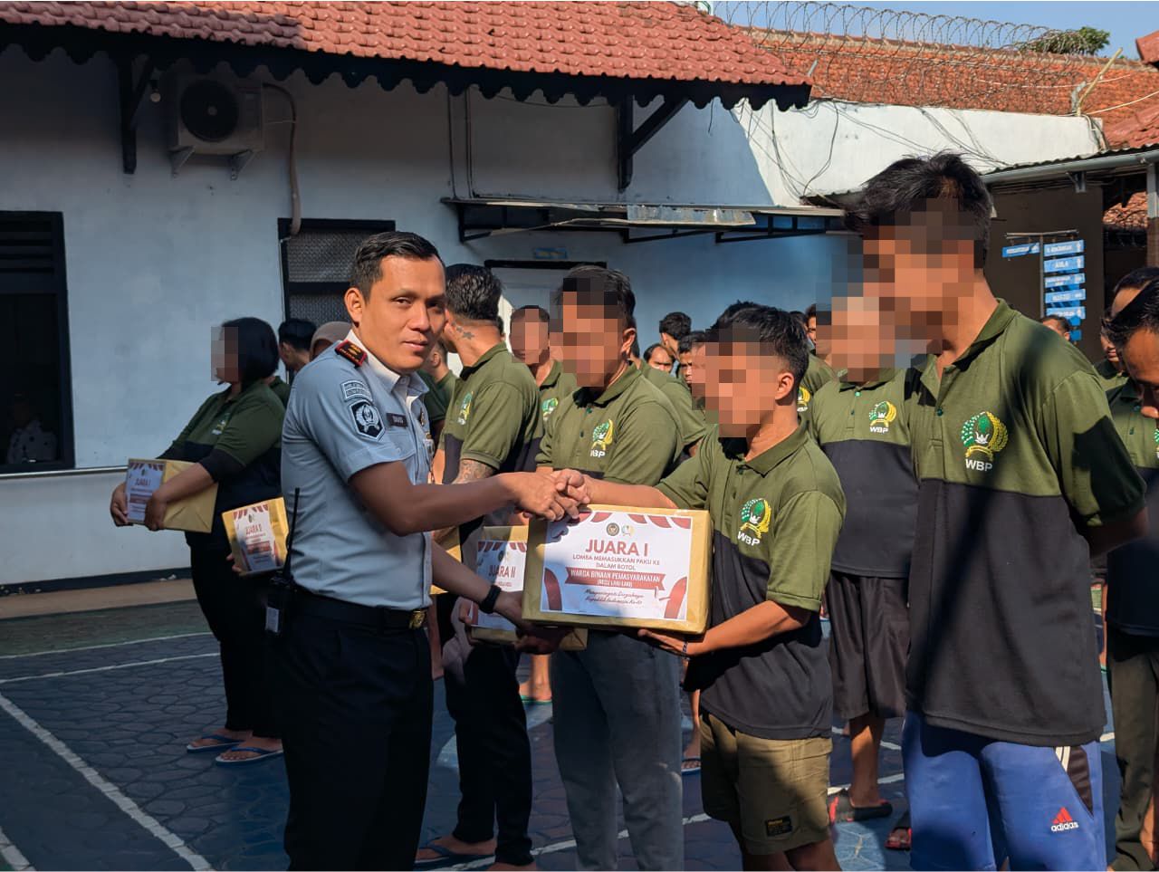 Semangat Merah Putih di Balik Jeruji, Rutan Purworejo Apresiasi Prestasi WBP