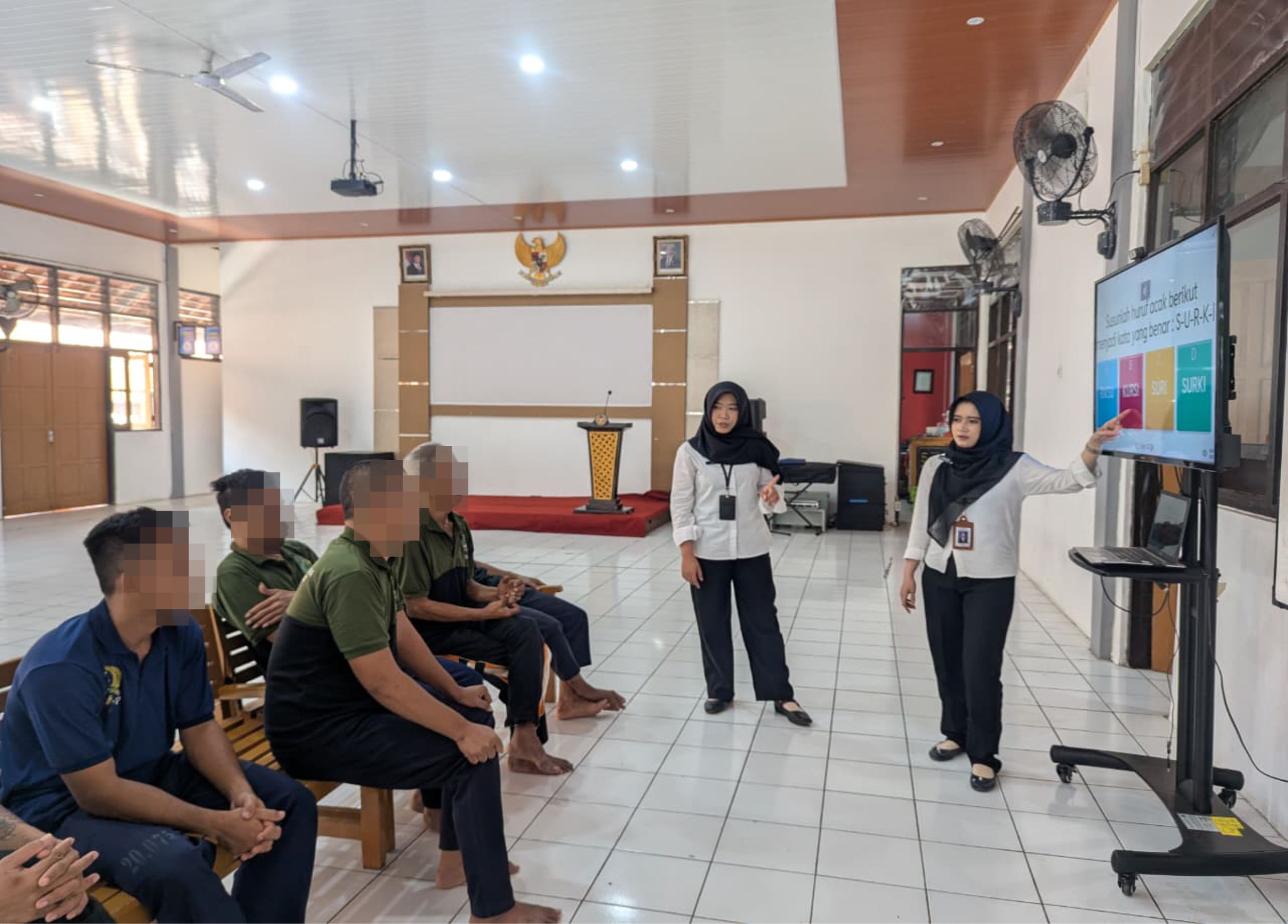 Asah Kemampuan Literasi, WBP Rutan Purworejo Ikuti Pelatihan Dasar Membaca Interaktif