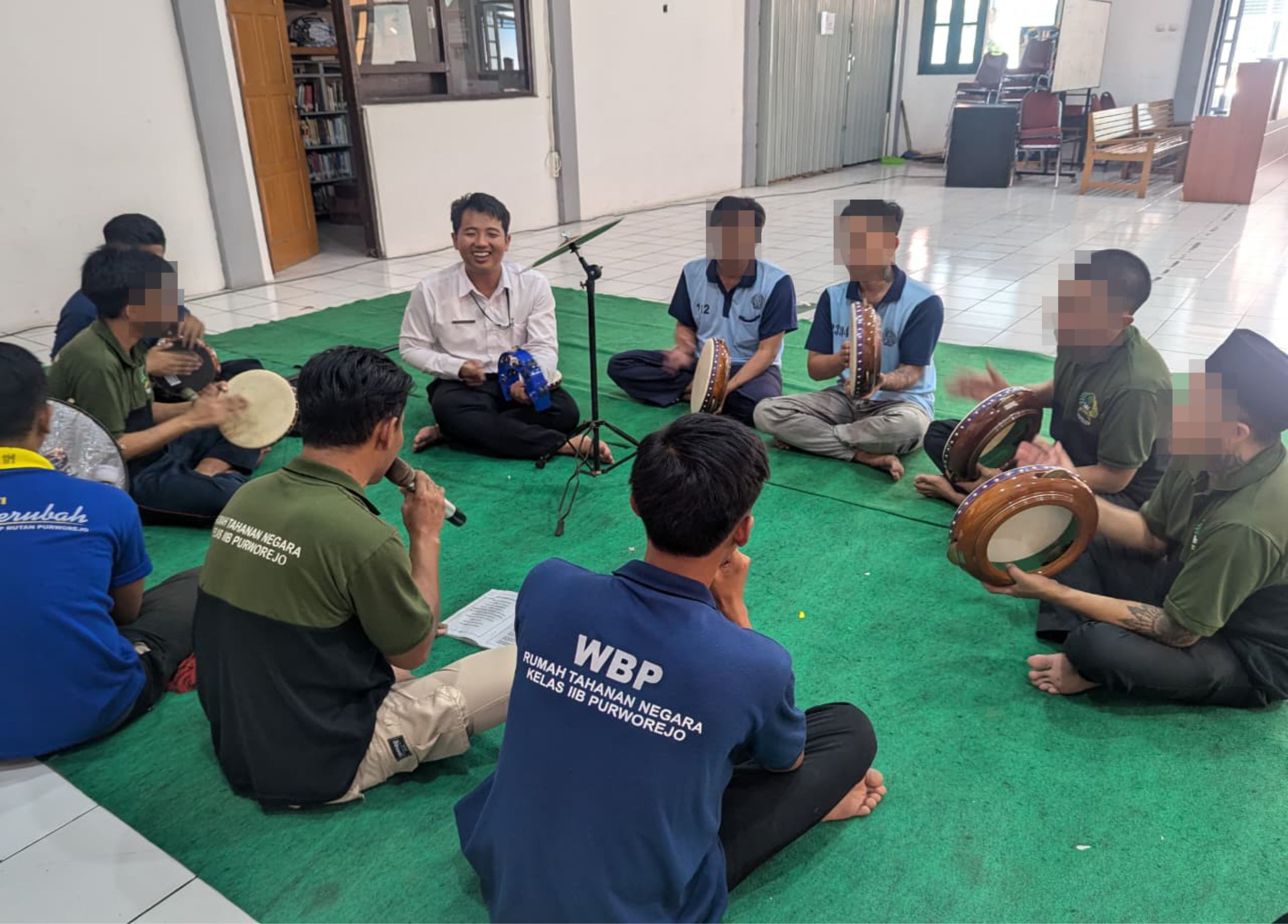 Semangat Berkarya! WBP Rutan Purworejo Asah Kreativitas melalui Hadroh