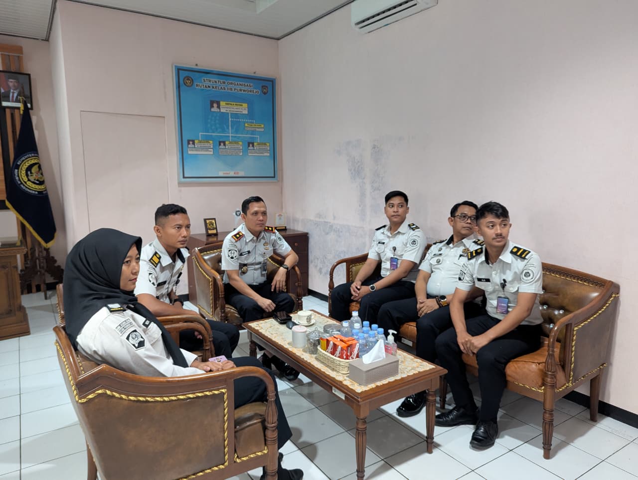 Perkuat Pelayanan Publik, Rutan Purworejo Ikuti Arahan Menteri